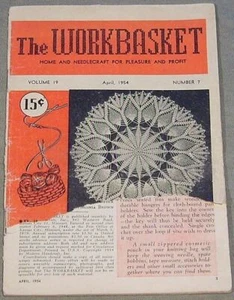 The Workbasket April 1954 No. 7 Home and Needlecraft for Pleasure and Profit - Picture 1 of 2
