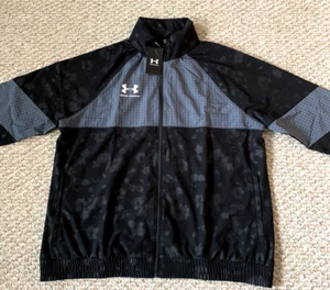 Chaqueta deportiva Under Armour Storm Accelerate para hombre 1373300-002 negra gris talla XL - Imagen 1 de 11