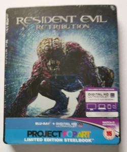 Resident Evil: Retribution Blu-Ray Steelbook - Project Pop Art Limited Edition - Picture 1 of 3