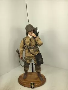 1/6 DRAGON US 101ST AIRBORNE RADIO OPERATOR PARATROOPER D DAY NORMANDY WW2 DID - Picture 1 of 24