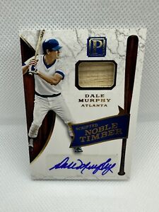 Dale Murphy 2016 Panini Pantheon Scripted Noble Timber Gold 10/25 No. SNT-DA