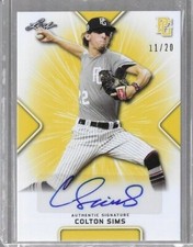 2021 Leaf Perfect Game RC Yellow Auto /20 Card U-Pick Auction Many 2 Choose From