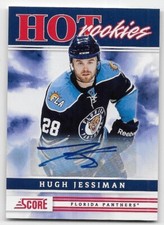 11/12 SCORE HOT ROOKIES SIGNATURES AUTOGRAPH PARALLEL Hugh Jessiman #513
