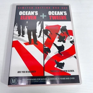 Oceans Eleven + Oceans Twelve Boxset 2-Discs DVD - Picture 1 of 4
