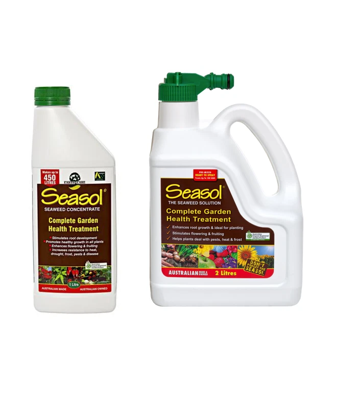 Seasol Concentrate Makes up to 900L Complete Garden Health Treatment 2L