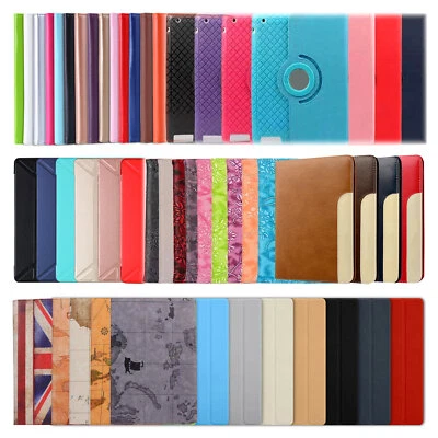 Multi Type Leather TPU Silicone Smart Case Cover for iPad Mini 1 2 3 4 5 Air Pro - Image 1 of 4