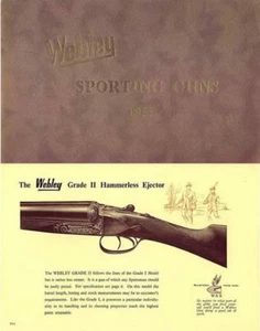 Webley & Scott 1955 Gun Catalog - Picture 1 of 1