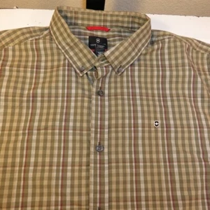 VICTORINOX Swiss Army Knife Tailored Fit BUTTON UP LONG SLEEVE SHIRT Mens XXL - Picture 1 of 3