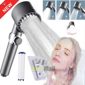 German Multifunctional Massage Shower Head Handheld High Pressure Shower Head - Picture 1 of 35