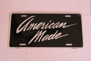 Nueva placa de matrícula de metal para automóvil hecha en Estados Unidos  - Imagen 1 de 1