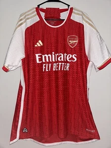 ADIDAS MENS ARSENAL AUTHETNIC 23/24 HOME JERSEY SIZE SMALL SLIM FIT NWT $150 - Picture 1 of 7