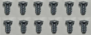 12x IKEA EURO SCREW SCREWS CXN WITH NECK 12.5MM PART # 100344 - Picture 1 of 2