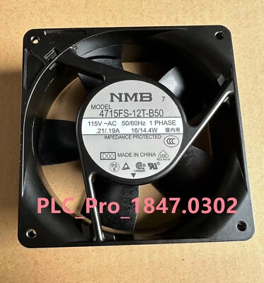 4715FS-12T-B50 1PCS Brand New NMB 4715FS-12T-B50 Cooling fan 115VAC  Fast ship - Image 1 of 3