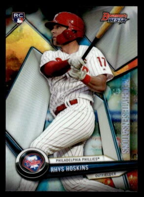 2018 Bowman's Best #NS-RH Rhys Hoskins Neophyte Sensations - Image 1 of 2