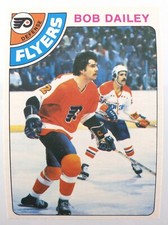 1978 Bob Dailey 131 OPC Philadelphia Flyers O-Pee-Chee Hockey Card 0123M