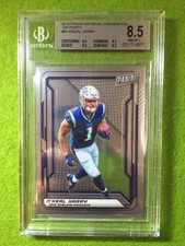 N'KEAL HARRY ROOKIE CARD RC SP SILVER CHROME BGS 8.5 NM-MT+ 2019 National VIP sp