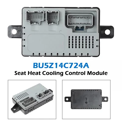 Seat Heat Cooling Control Module for Ford Ford F-150 F-250 F-350 BU5Z14C724A AX - Image 1 of 4