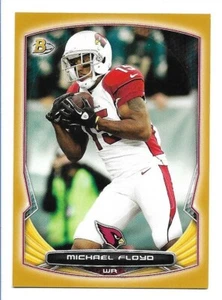 Michael Floyd 2014 Bowman Gold #5 #70/75 Arizona Cardinals - Imagen 1 de 2