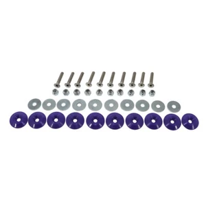 10 Piece Injection Molded Purple Body Allen Head Bolt Kit Modified Sport Mod - Picture 1 of 1
