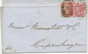 GB 1868, QV large white corner letters 3d rose Pl.5 (RI - faults) together with - Picture 1 of 4