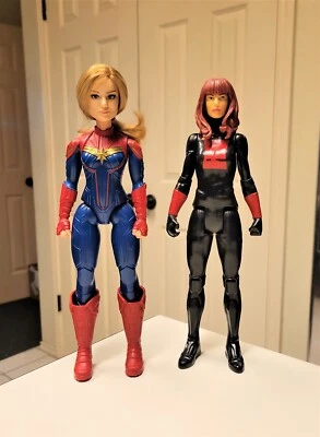 Marvel Captain Marvel 12" Figure & Black Widow 11.5" Figure - Image 1 of 2