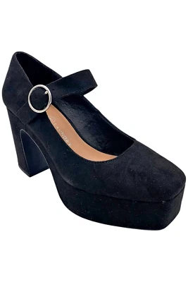 Tacón negro Mary Jane Pollyanne Chinese Laundry para mujer Foto 1 de 3