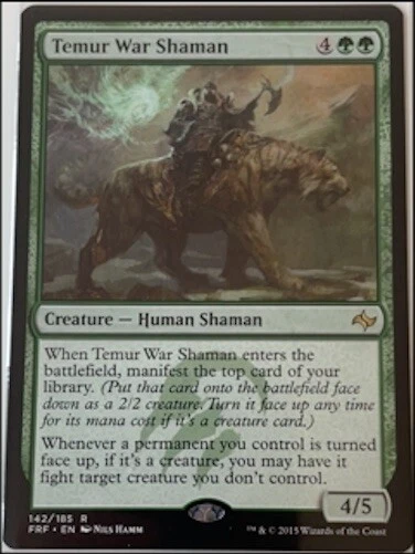Temur War Shaman #142 | FRF Fate Reforged | MTG | Same Day Ship! - Image 1 of 1