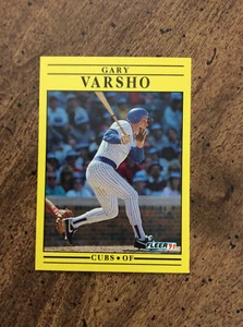 1991 Fleer #435b Gary Varsho, Cubs nm ib - Picture 1 of 3