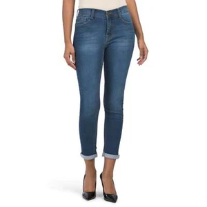 NWT Angels Forever Young High Rise Tummy Tech Panel Denim Skinny Jeans 8,10,1214 - Picture 1 of 4