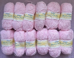 Patons Beach Comber Double Knitting Boucle Yarn Shade 7501 Seashell -Pink 12x50g - Picture 1 of 4