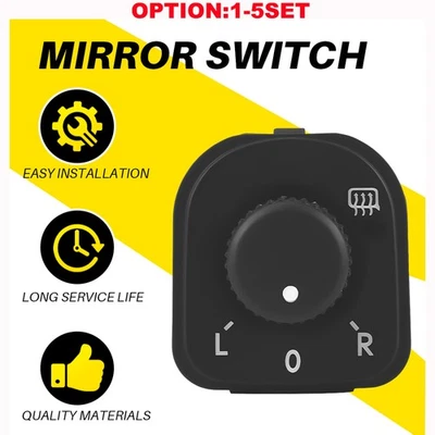 Mirror Control Switch For Volkswagen Golf R 2012-2013 GTI 2006-13 1K0959565FREH - Image 1 of 4