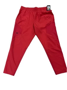 Under Armour Hose Damen Large Rot Warm Up Jogger Jogginghose Gym Sport - Bild 1 von 10