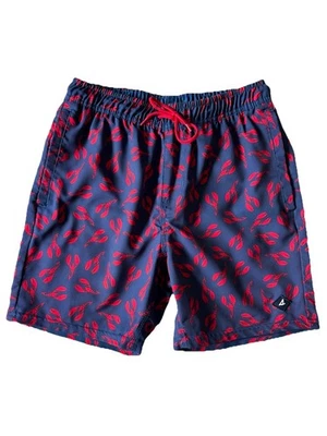 Pantalones Cortos de Natación Sperry Para Hombre Azul Langosta Rojo 6” Entrepierna, Medianos, Usados en Excelente Condición Foto 1 de 4