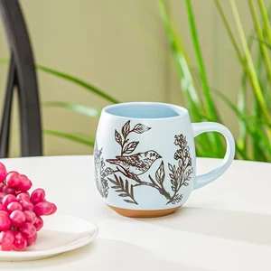 Artisan Series VII Blue Ceramic Cup, 15oz, Giftbox - Picture 1 of 4