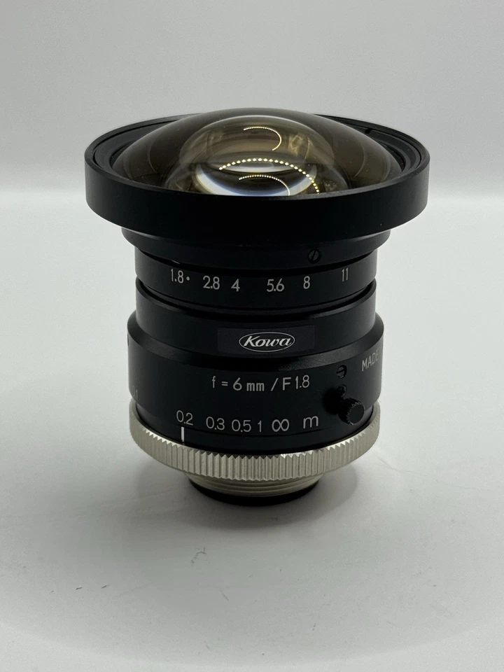 Kowa LM6HC f/1.8 6mm C-mount Lens Super16 S16 Bolex Mft Bmpcc - Image 1 of 3