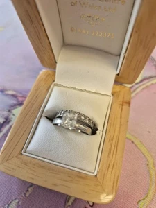 Engagement and Wedding Ring Set - Picture 1 of 3