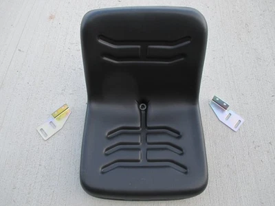 Assento flip compacto e suportes para trator compatível com Kubota Yanmar compatível com Ford Satoh Massey - Imagem 1 de 2