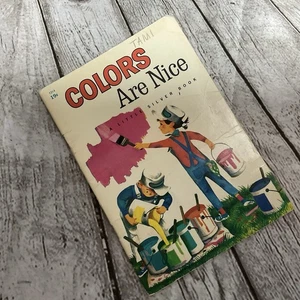 Vintage Colors Are Nice 1962 Paperback Adelaide Holl Golden Press - Picture 1 of 4