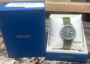Seiko 5 SNK805 Automatic Field Watch Green 7S26-02J0 NEW - Picture 1 of 10