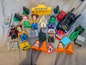 Lego Duplo Figures, Scotty Dog, Hulk, Ariel, Buzz, Woody, Miles Morales, - Picture 1 of 9