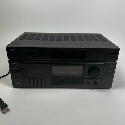 JVC RX-R75BK Computer Controlled Receiver JVC FX-97BK Digital AM/FM Stereo Tuner - Image 1 of 4