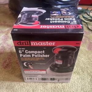 DRILL MASTER 120 Volt 6" Compact Palm Polisher - Item #69487 - Picture 1 of 7