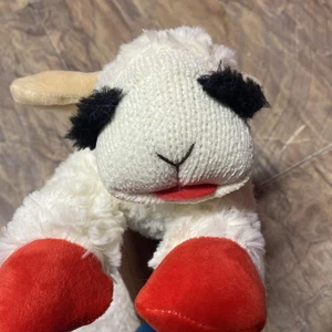 DREAMWORKS LAMB CHOP "THE LAMB! THE LEGEND!" STUFFED SQUEAKY DOG TOY 11" New - Picture 1 of 3