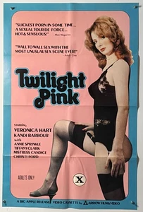 Póster Original de la Película Rosa Crepúsculo - SEXY CLASIFICACIÓN X Veronica Hart Kandi Barbour - Imagen 1 de 1