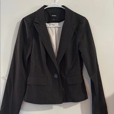 XOXO черный блейзер на заказ костюм куртка - Изображение 1 из 4