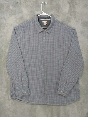 Camisa Carbono 2 Cobalto Para Hombres 2XL Gris Franela a Cuadros Manga Larga Bolsillo Forrada Foto 1 de 4