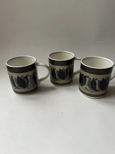 Mikasa Intaglio Arabella Jumbo Mugs CAC01 Set Of 3 - Picture 1 of 9