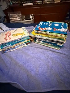 LOT 26 Dr. Seuss BOOKS Bright & Early BEGINNER Cat in the Hat’s Learning Library - Picture 1 of 21