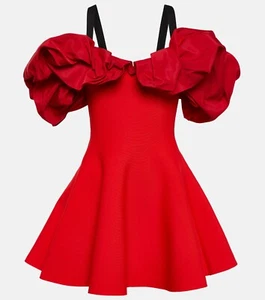 Alexander McQueen Ruffled Minidress Size Small New With Tags - Picture 1 of 7