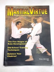 Martial Virtue Winter 2003-2004 - Official Magazine Of ZEN BEI BUTOKU KAI - Picture 1 of 4